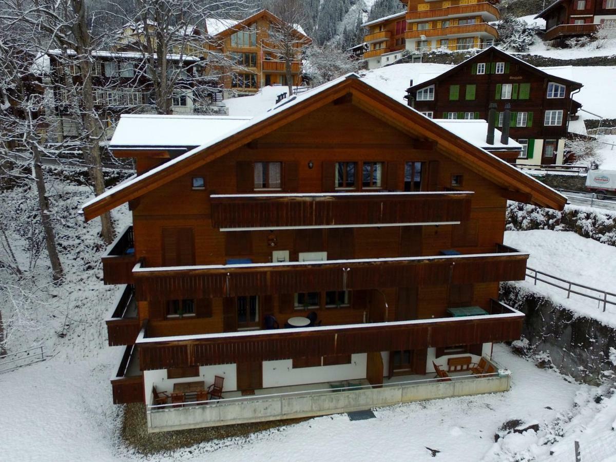 Roossi-Huus 3 Apartment Wengen Exterior foto