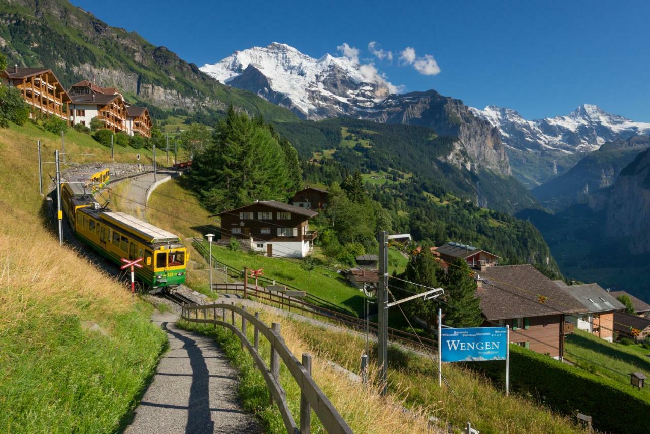 Roossi-Huus 3 Apartment Wengen Exterior foto